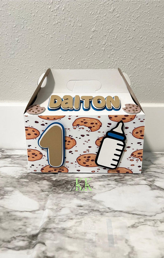 Cookies n Milk Party Favor Boxes | Cookies n Milk Theme Party Favors | Cookies n Milk Birthday Party | Cookies n Milk Favor Boxes