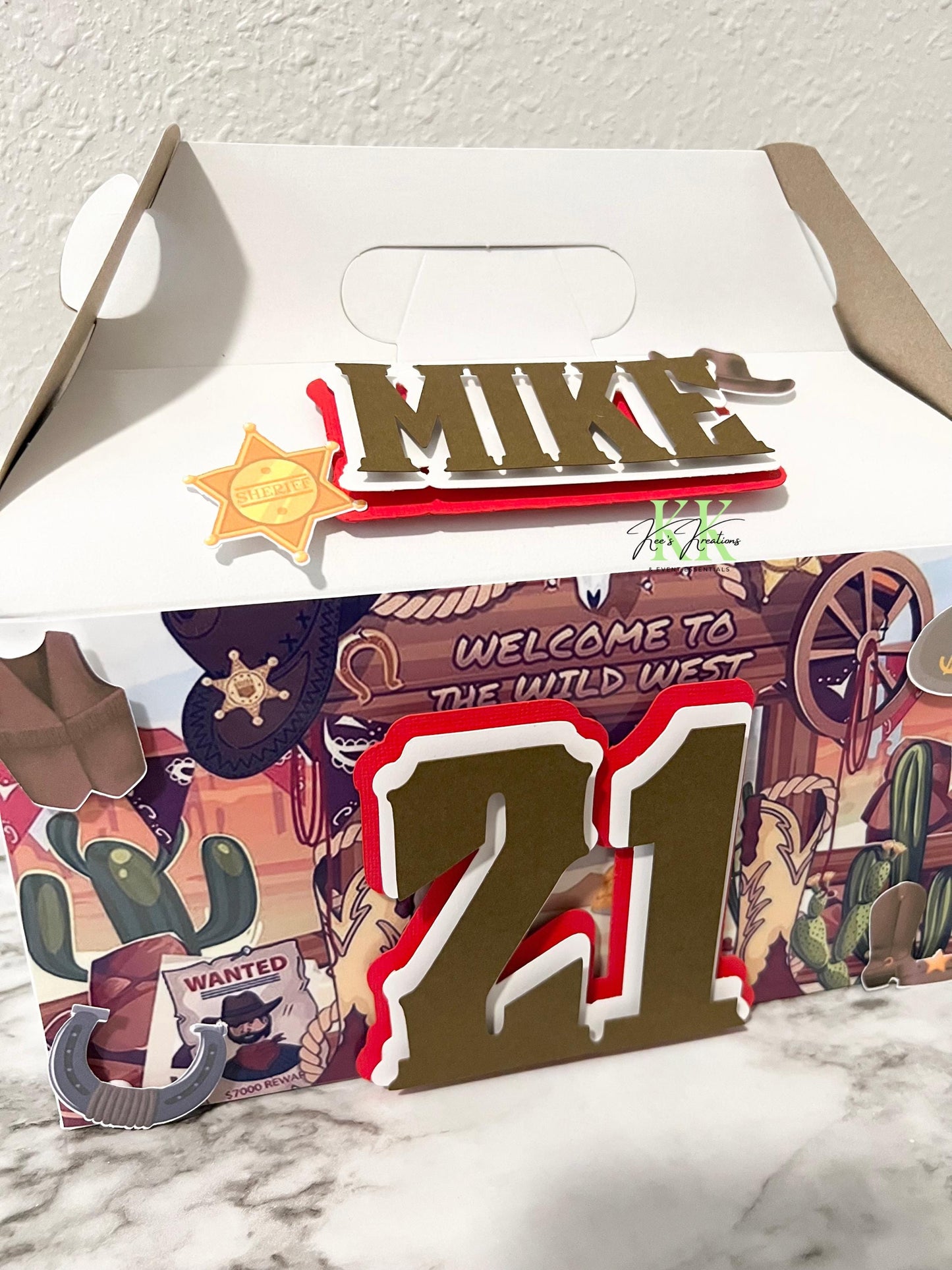 Cowboy Party Favor Boxes | Cowboy Theme Party Favors | Cowboy Birthday Party | Cowboy Favor Boxes | Cowboy Theme Favors