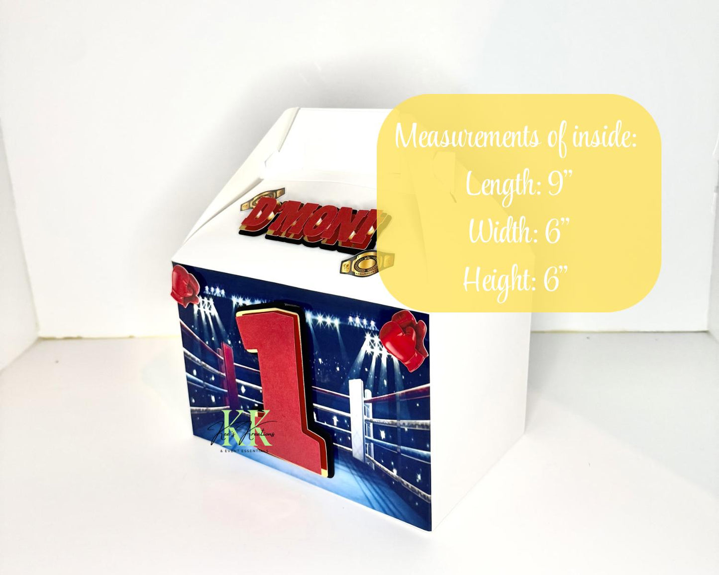 Boxing Party Favor Boxes | Boxing Theme Party Favors | Boxing Birthday Party | Boxing Favor Boxes | Boxing Theme Favors | Boxing Party Favor